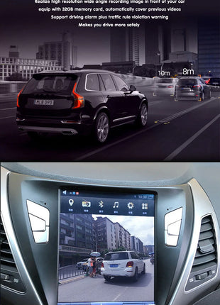 Tesla Style 13.6inch Android Screen GPS Navigation Carplay Autoradio For Ford Edge 2015-2019 Stereo Car Multimedia Video Player