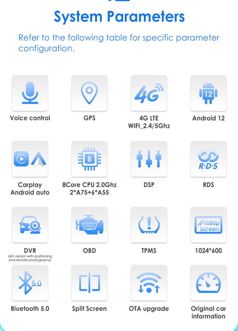 4G 8Core Android Car radio GPS Stereo For Fiat 500 2007-2014 Multimedia Video player 2DIN Autoradio DSP Carplay 7862 Head Unit - Riparo82