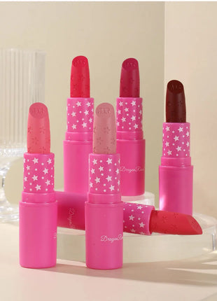 3Pcs/Box Korean Matte Lipstick Set for Women Waterproof Long-Lasting High Pigmented Lipgloss Cosmetic Beauty Makeup - Riparo82