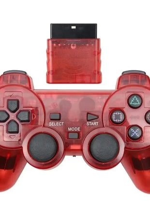 Adatto per controller di gioco wireless PS2 Maniglia per joystick a doppia vibrazione Bluetooth Adatto per Sony PlayStation 2/PC/IOS/TV Box