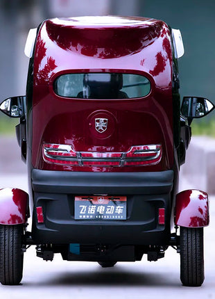 Pick up and drop off children Electric tricycle does not turn over Fully enclosed scooter with a battery life of 190 kilometers - Riparo82
