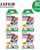 Fujifilm Instax Mini Pellicola Bordo Bianco 10 20 40 60 80 100 Fogli Per FUJI Macchina Fotografica Istantanea Mini 12/11 Mini 9 8 7s 70 EVO Link