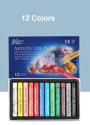 MUNGYO Artist Oil Pastel Set 12/25/50 Professional Painting Drawing Graffiti Art Crayons Washable Round Non Toxic Sticks