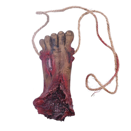 Halloween Horror Hanging Pendant Fake Dead Mouse Bat Broken Hand Feet Halloween Party Home Haunted House Scary Decoration Props