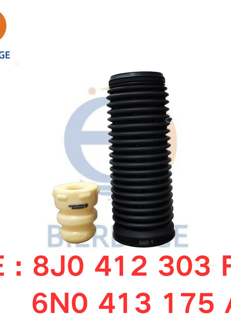 Per Audi TT 8J0 412 303 F 6N0 413 175 A Accessori Ammortizzatore Buffer Adesivo e Copertura Antipolvere 8J0412303F 6N0413175A