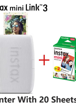 Nuova stampante Fujifilm Instax Mini stampante Fujifilm originale Link 2 con fotocamera a pellicola istantanea Instax Mini Film selezionabile