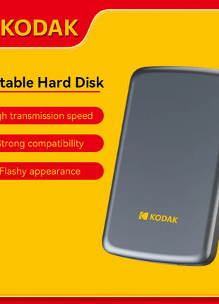 Kodak Disco rigido esterno portatile da 2,5 pollici PHDD 500 GB/1 TB USB 3.0 per PS5 Xbox PC Mac Desktop MacBook