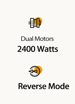 E-Trike 2400W Motore 48V30AH Batteria Rimovibile Triciclo Elettrico Supporto Funzione di Inversione 20*4 Pollici Fat Tire Neve Trike Elettrico - riparo82