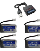 Batteria originale JJRC H36 3.7V 260mAh per E010 E011 E012 E013 Drone per Furibee F36 RC Quadcopter Parti Lipo Batteria e caricabatterie - riparo82