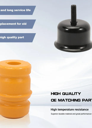 1 paio di paraurti braccio di controllo sospensione con staffe per Jeep 1993-1998 Grand Cherokee ZJ 1997-2006 Wrangler TJ