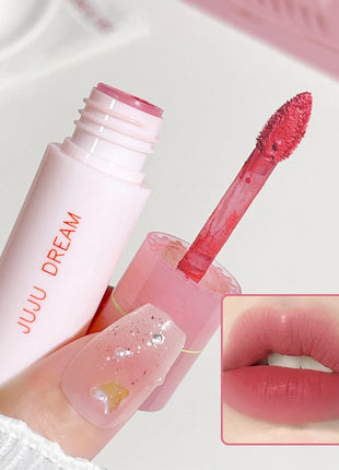 JUJU DREAM 6 Color Matte Lip Glaze - Long-lasting, colourless, non-stick cup velvet, student-friendly, brightening nude lipstick - Riparo82