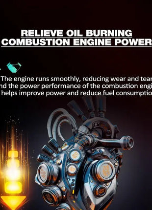 100ml Engine Additive Agent Engine Restore Additive Noise Reduction Anti-Rust Engine Protection Oil For Car Accessories - Riparo82