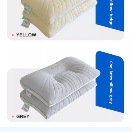 Four Season Ice Silk Soft Sleep High Pillow Supports Protects The Neck Used Side Sleeping Cotton Pillows For Bedrooms Offices