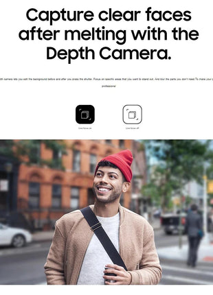 Samsung Galaxy A71 5G Smart Android Phone da 6,7 pollici 6 GB RAM 128 GB ROM Versione USA Telefono Samsung 64 MP 4500 mAh NFC Sblocco originale - riparo82