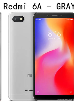 Original Xiaomi Redmi 6 4GB 64GB 13000mAh 6.6 inch celular googleplay Fingerprint Octa-core Global Rom 4G Smartphone - Riparo82
