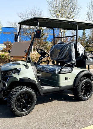 Electric Golf Carts CE Certificate Street Legal Vehicles Adult 60V 72V Lead-Acid Battery And Lithium Battery Optional Powered - Riparo82