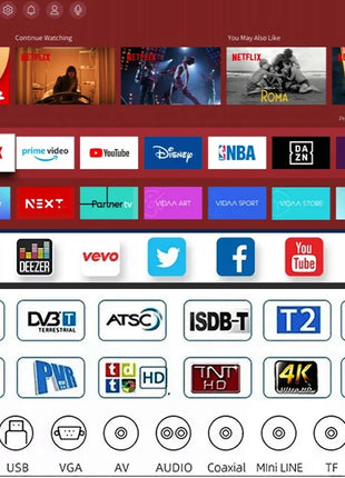 Factory Price 43 Inches Frameless Smart TV 110-240v 50/60Hz LCD Screen FHD 32  43 50  Smart TV - Riparo82