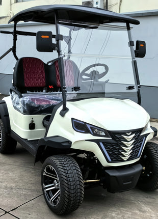 Energy Saving Effect of Manufacturer's 4+2 Seat Electric off-Road Vehicle, Four-Wheel Golf Cart    Truck with a trailer attached - Riparo82
