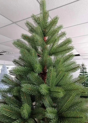 Albero di Natale artificiale in PE pieno Crittografia di lusso premium Grande albero di Natale verde Pino Decorazione per feste domestiche Decorazioni per la casa e il giardino