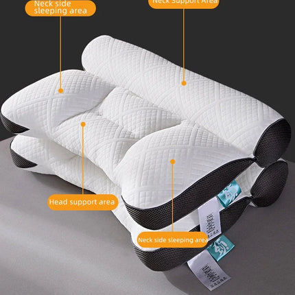Cervical Orthopedic Neck Pillow To Help Sleep And Protect The Pillow Neck Household Soybean Fiber Pillow Comfortable Sleeping