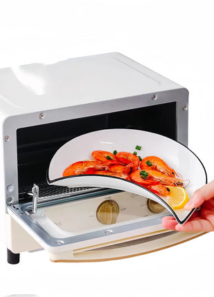 Set di stoviglie in ceramica per riunione da 5 pezzi Piatto caldo a forma di luna Combinazione flessibile di piatti in base al consumo alimentare - riparo82