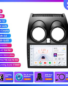 Hizpo 8G+128 AI Voice Car Radio Android Auto Multimedia For Nissan Qashqai J10 2006 2007 2008-2013 Carplay 4G 2din GPS autoradio