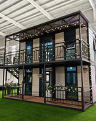 Casa mobile per contenitori Casa modulare prefabbricata espandibile Casa minuscola Soggiorno Cabina per ufficio Custodia prefabbricata impermeabile