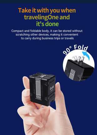 GaN 20W Fast charging PD3.0 Charger Type C lighting For iPhone 12 13 Samsung Huawei Xiaomi Mobile Phone EU/US Plug Wall Charger - Riparo82