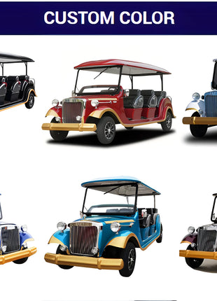 Factory direct sales of electric sightseeing cars, classic vintage cars, golf carts, modern luxury vintage cars - Riparo82