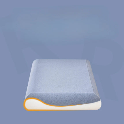 Deep Sleeping Pillow Dual Core Cervical Support Pillow Memory Foam Filled Side Sleeping Slow Rebound Pillow for Men and Women