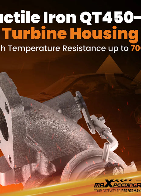 Diesel Turbo for Peugeot 207 208 308 1.4 1.6 HDi 50 KW 82 KW 2009-2019 TD02  49373-02000 9673283680