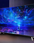Frameless 85-inch TV full screen high-end 8K smart 55-inch 65-inch 100-inch large screen living room Internet Protocol Televisio - Riparo82