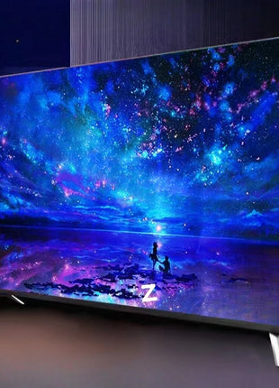 Frameless 85-inch TV full screen high-end 8K smart 55-inch 65-inch 100-inch large screen living room Internet Protocol Televisio - Riparo82