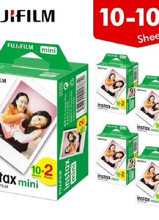 Fujifilm Instax Mini Pellicola Bordo Bianco 10 20 40 60 80 100 Fogli Per FUJI Macchina Fotografica Istantanea Mini 12/11 Mini 9 8 7s 70 EVO Link