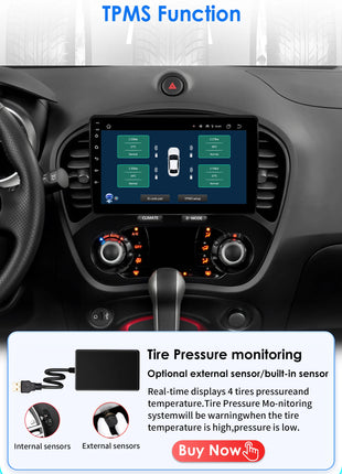 Hizpo Car Radio For Nissan Juke YF15 2010 - 2014 Carplay 4G Multimedia Video Player GPS Autoradio AI Voice 2 Din Android Auto BT - Riparo82