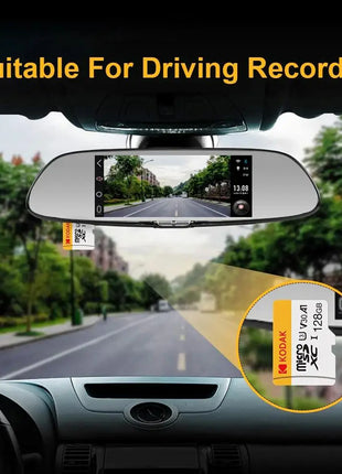 KODAK Micro SD TFcard 256GB 64GB 32GB Scheda di memoria 128GB Classe 10 Scheda SD Microsd 100MB/S UHS-I Scheda A1 per telefono/PC