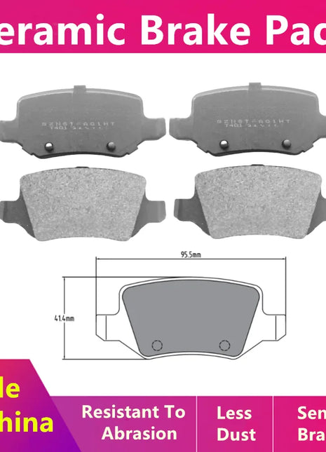 Per Mercedes-Benz A160 A180 W168 W169 B170 B200 W245 pastiglie freno posteriori/ricambi Auto-59042