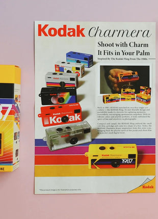 Disponibile Kodak Charmera Portachiavi Mini fotocamera digitale 1 PZ 1987 35MM/F2.4 Fotocamera 5 colori Spediti a caso Regali per fotocamera a colori