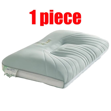 Four Season Ice Silk Soft Sleep High Pillow Supports Protects The Neck Used Side Sleeping Cotton Pillows For Bedrooms Offices