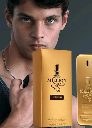 100ml Perfume Golden Million Gold Brick Extrait - Men's Long-Lasting Woody Perfume Men's Perfume Pray Fragrance Cologne - Riparo82