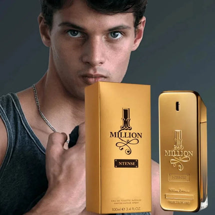 100ml Perfume Golden Million Gold Brick Extrait - Men's Long-Lasting Woody Perfume Men's Perfume Pray Fragrance Cologne