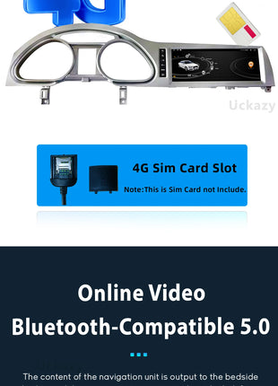 10.25" AutoRadio Android 14 Car Screen For Audi Q7 4L 2005-2015 Multimedia Wireless Carplay Stereo GPS Navigation 4G Audio DSP - Riparo82