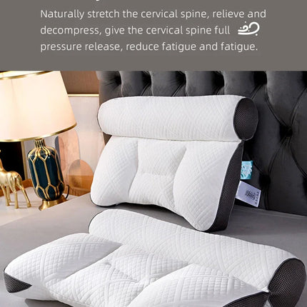 Cervical Orthopedic Neck Pillow To Help Sleep And Protect The Pillow Neck Household Soybean Fiber Pillow Comfortable Sleeping