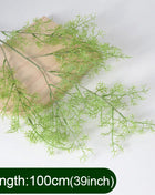 Artificial Fern Plant Branches Real Touch Elegant Greenery Fern Grass Touch Artificial Grass Elegant Fake Plants Wedding Deco