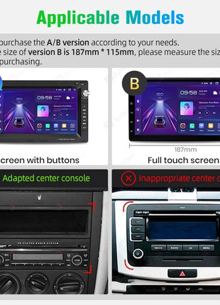 AWESAFE Carplay android Auto Radio for VW Golf 4 Passat POLO Transport T5 Multivan Seat Jetta Car Intelligent Systems Autoradio - Riparo82