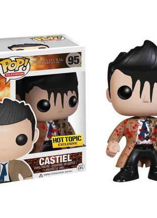 Funko Pop Sam soprannaturale # 93 Dean # 94 Castiel # 95 Charlie Crowley Bobby Singer Action Figure Giocattoli POP-SPN Bambola in vinile Regalo per bambini
