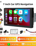 2G+32G 7 Inch Autoradio Carplay 1 Din Android Auto Car Radio GPS for Universal Stereo Multimedia Player Navigation Head Unit RDS - Riparo82