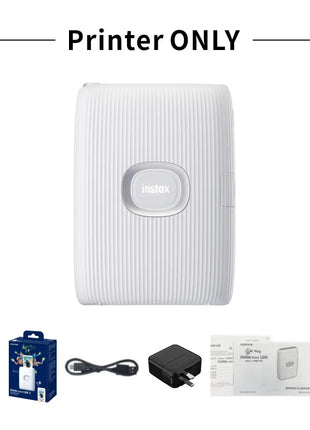 Stampante originale Fujifilm Instax Mini Link 2/Link 3 Stampanti per fotocamere Instax (20/40 fogli di pellicola bianca Instax Mini)