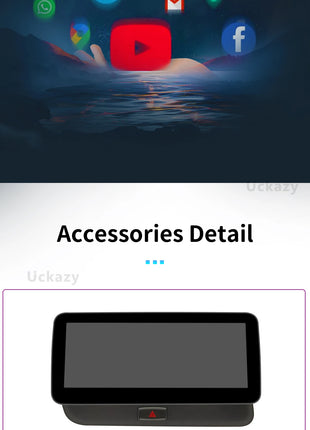 10.25Snapdragon 665 Wireless Carplay AutoRadio Android 14 For Audi Q5 2009-2016 Stereo Screen GPS Navigation Multimedia HeadUnit - Riparo82