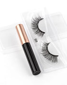 1 Pair Magnetic Eyelashes Wispy 3D Mink Lashes Natural Long Faux Cilios Eyelash Extension Handmade False Eyelashes Makeup Tools